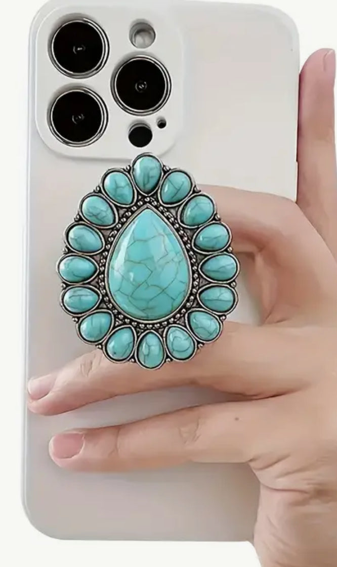 Turquoise POP socket
